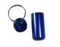 Preview: Pillendose blau aus Aluminium