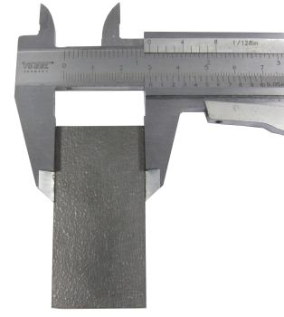 Pyyrolytischer Graphit 60 x 30 x 3 mm